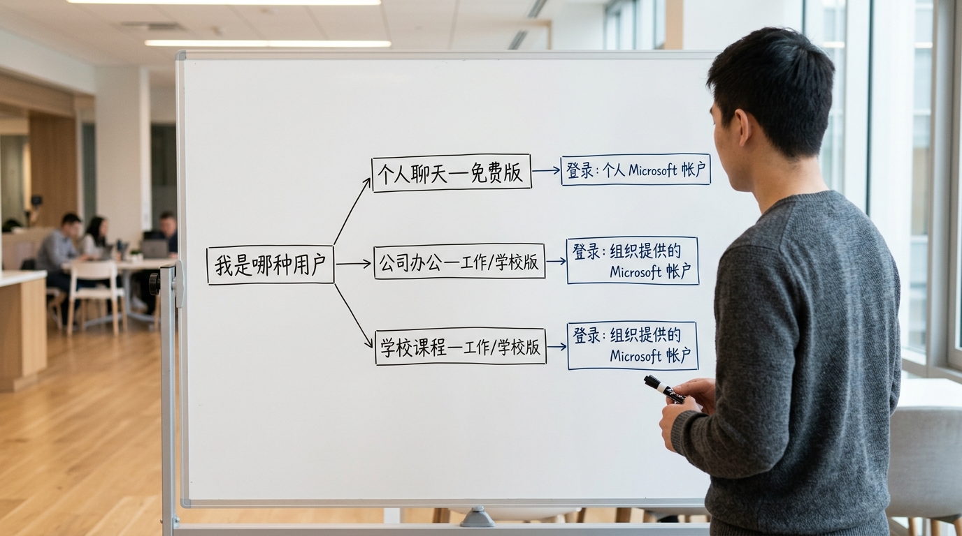 Teams下载版本选择决策树