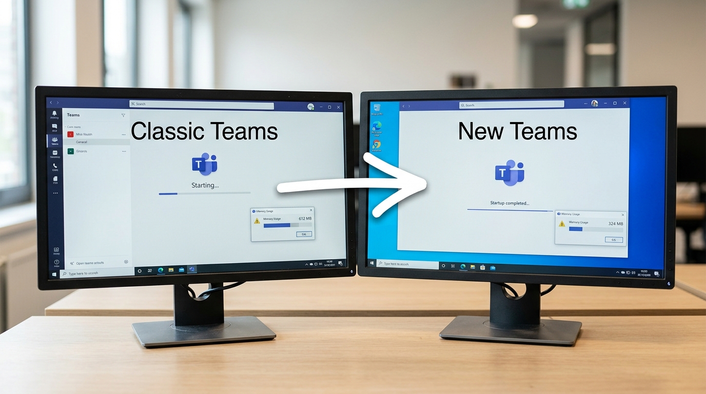 New Teams 和 Classic Teams Teams下载 区别对比