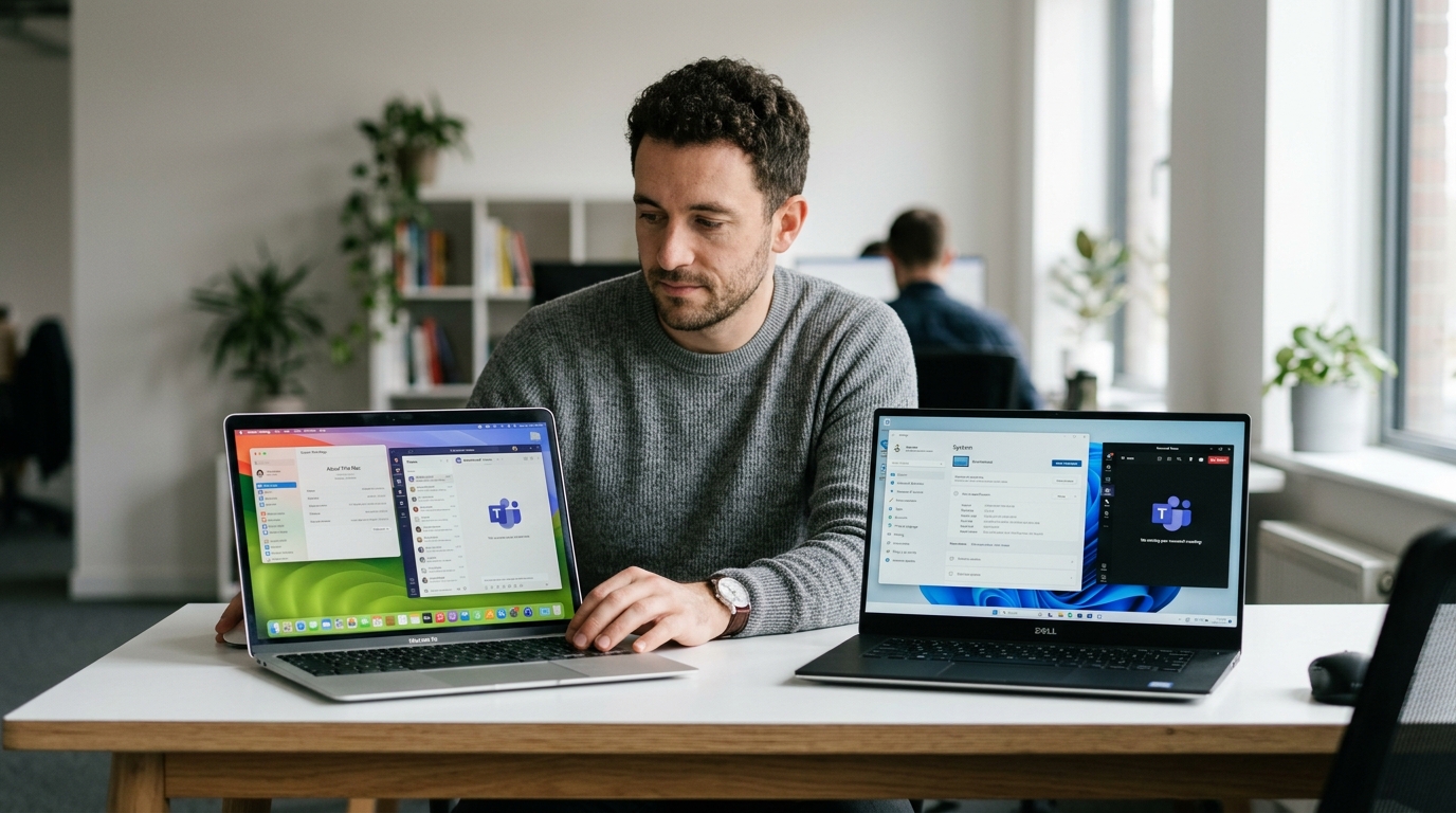 检查Windows和Mac系统要求以准备Teams下载